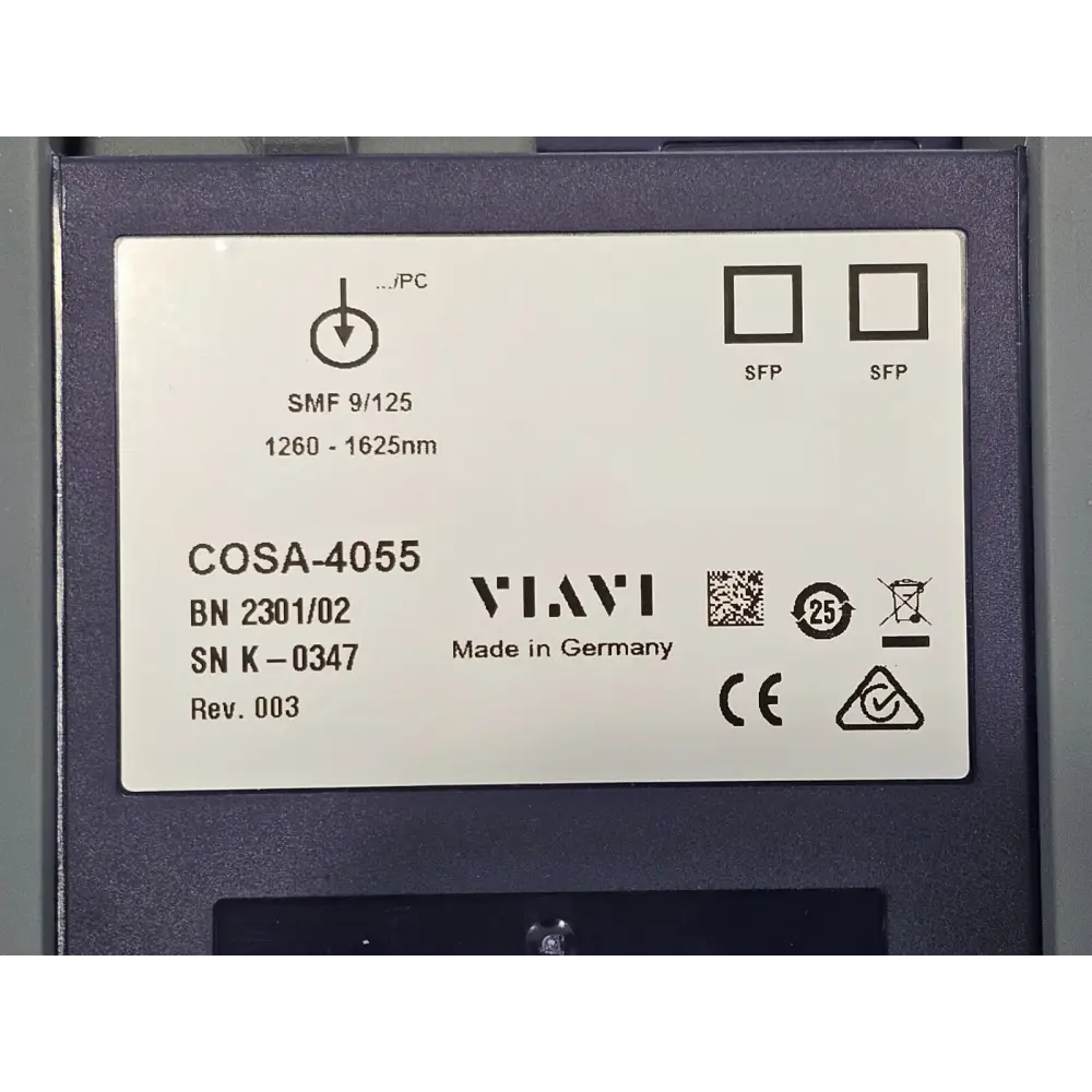 Viavi JDSU T-BERD 2000 CWDM COSA-4055 OSA unit — angled three-quarter view