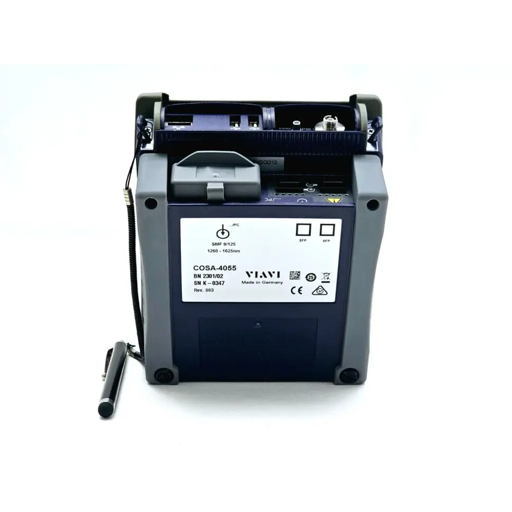 Viavi T-BERD 2000 display screen showing CWDM OSA measurement interface