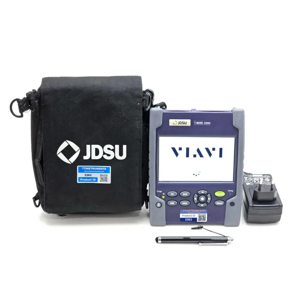 Viavi JDSU T-BERD 2000 fibre optic test platform mainframe front view