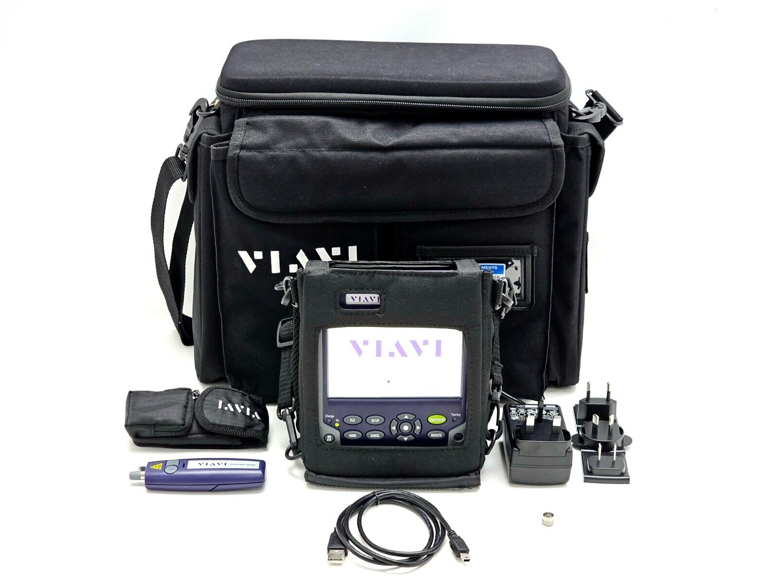 Viavi JDSU T-BERD 2000 w/ PM + 4126 MA3 FCOMP SW OTDR 1310/1550nm SM APC + VFL