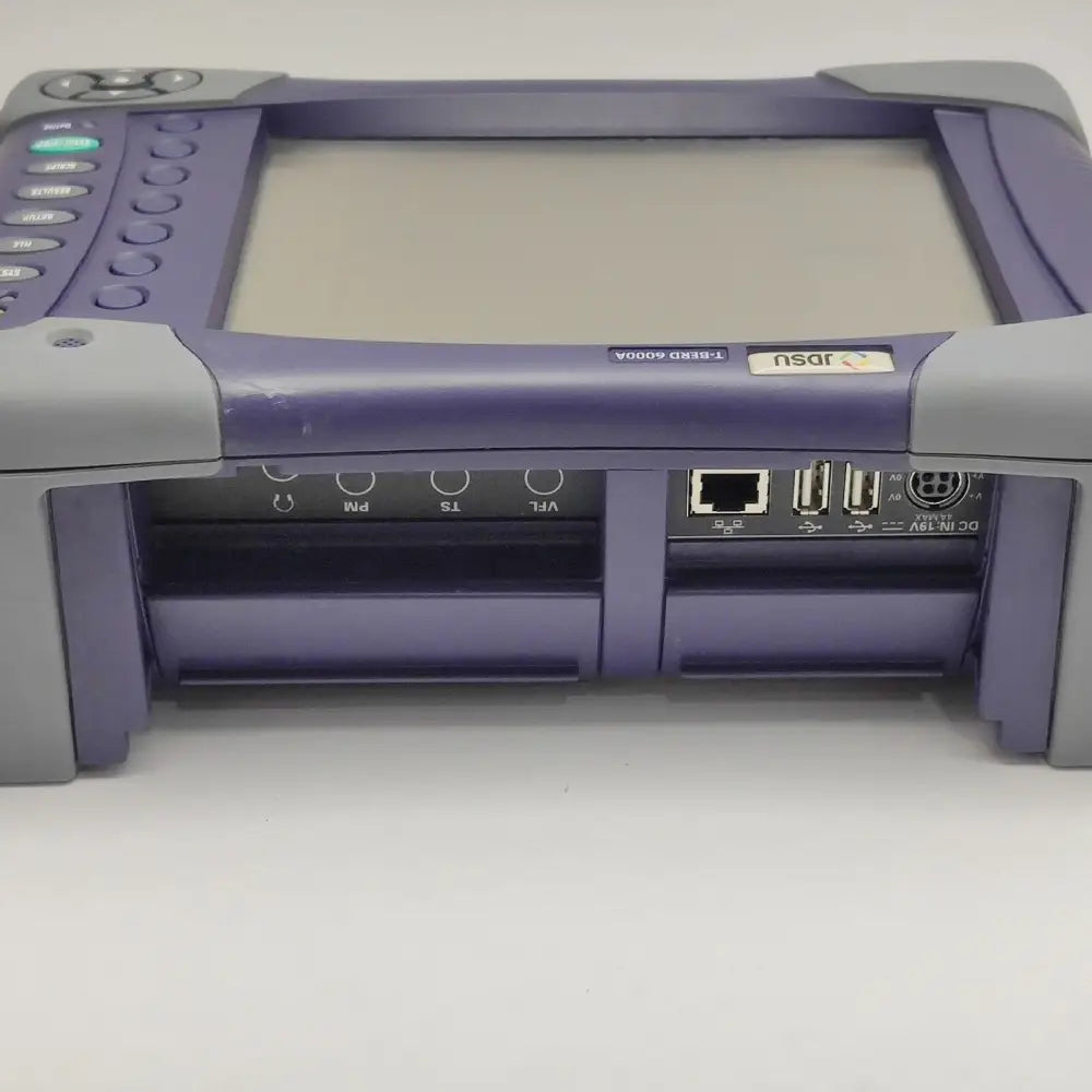 T-BERD 6000A display showing OTDR trace output from 8126B module