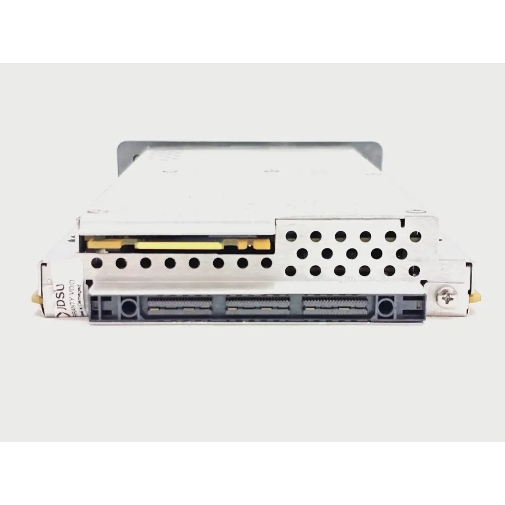 T-BERD 6000A bottom panel showing visual fault locator VFL port and connector detail