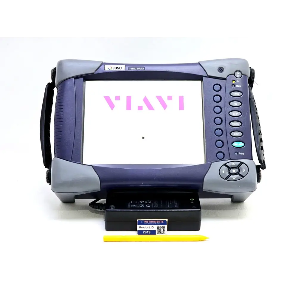 Viavi JDSU T-BERD MTS 6000A mainframe with 8126B SM OTDR module front view