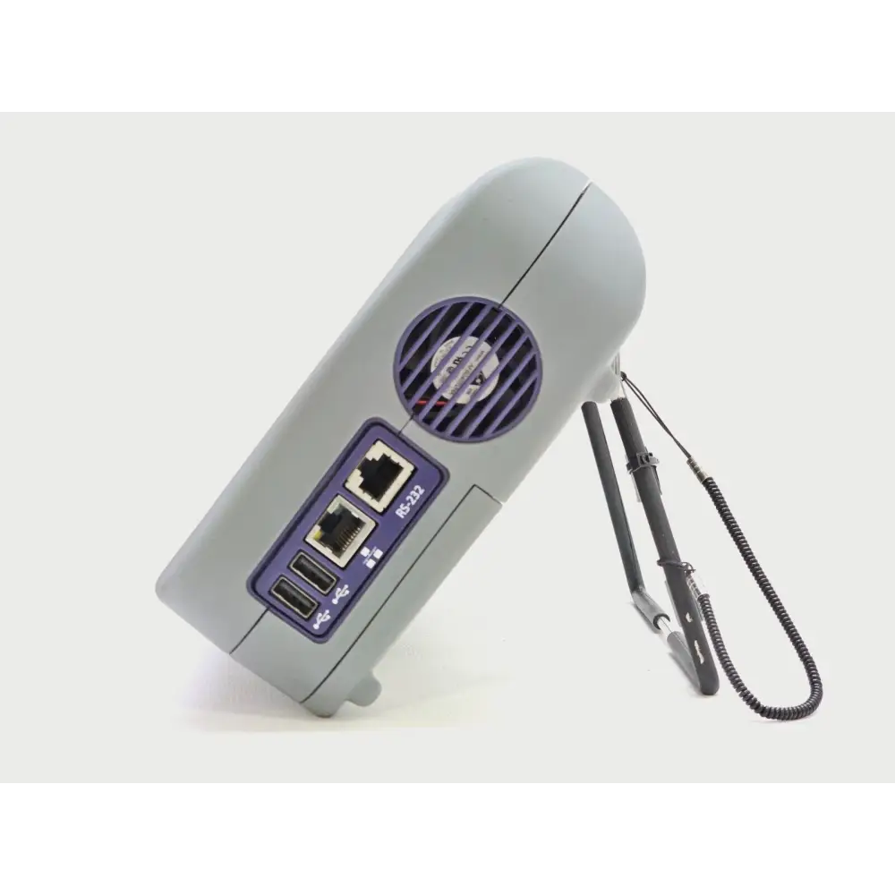 MTS 5800 5812 Ethernet tester rear panel showing power and connectivity ports