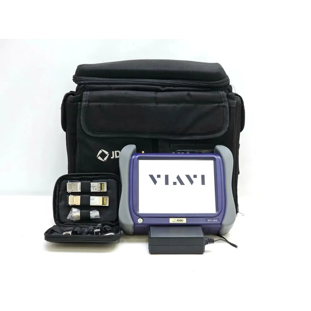 Viavi JDSU MTS 5800 5812 Ethernet network tester front view with display