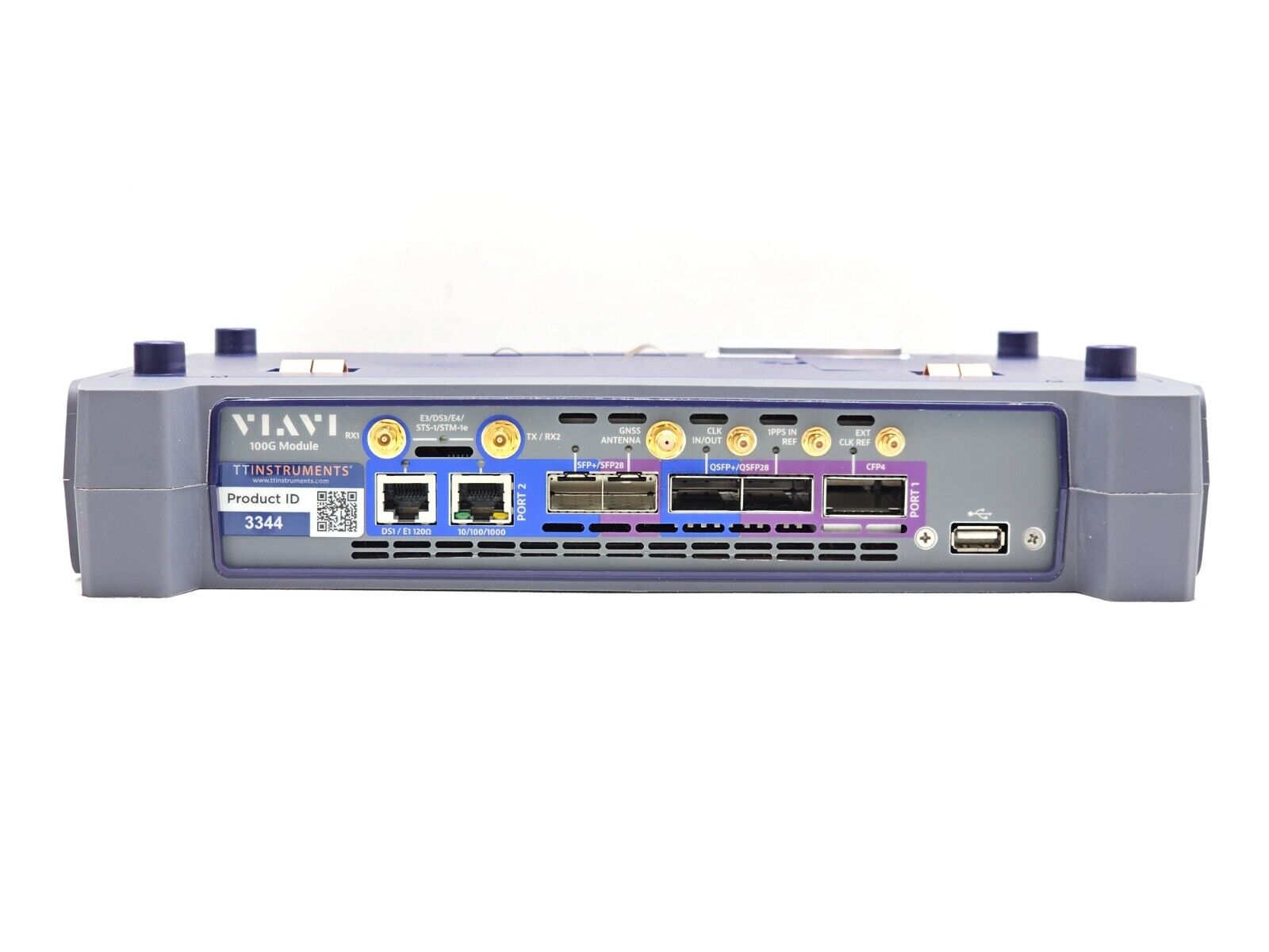 Viavi JDSU TM100GA Transport Module with Multiple Licences 100G Module