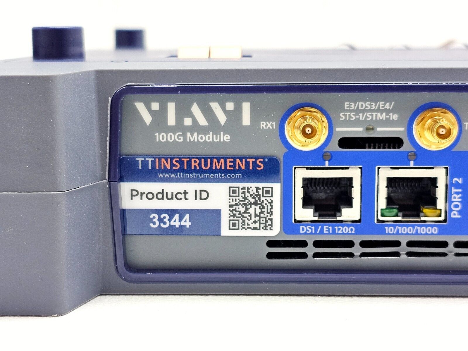 Viavi JDSU TM100GA Transport Module with Multiple Licences 100G Module