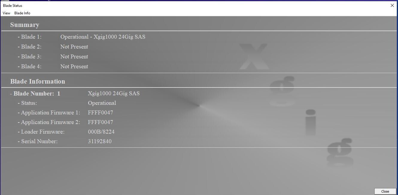 Viavi JDSU XGIG1K-2408 8 Port 24 Gbps SAS System Analyser & Jammer Xgig 1000