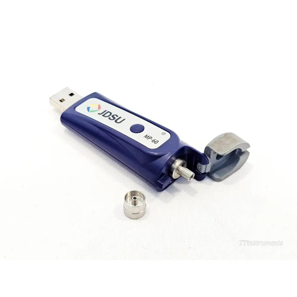 Viavi JDSU MP-60 USB power meter side profile showing USB connection port