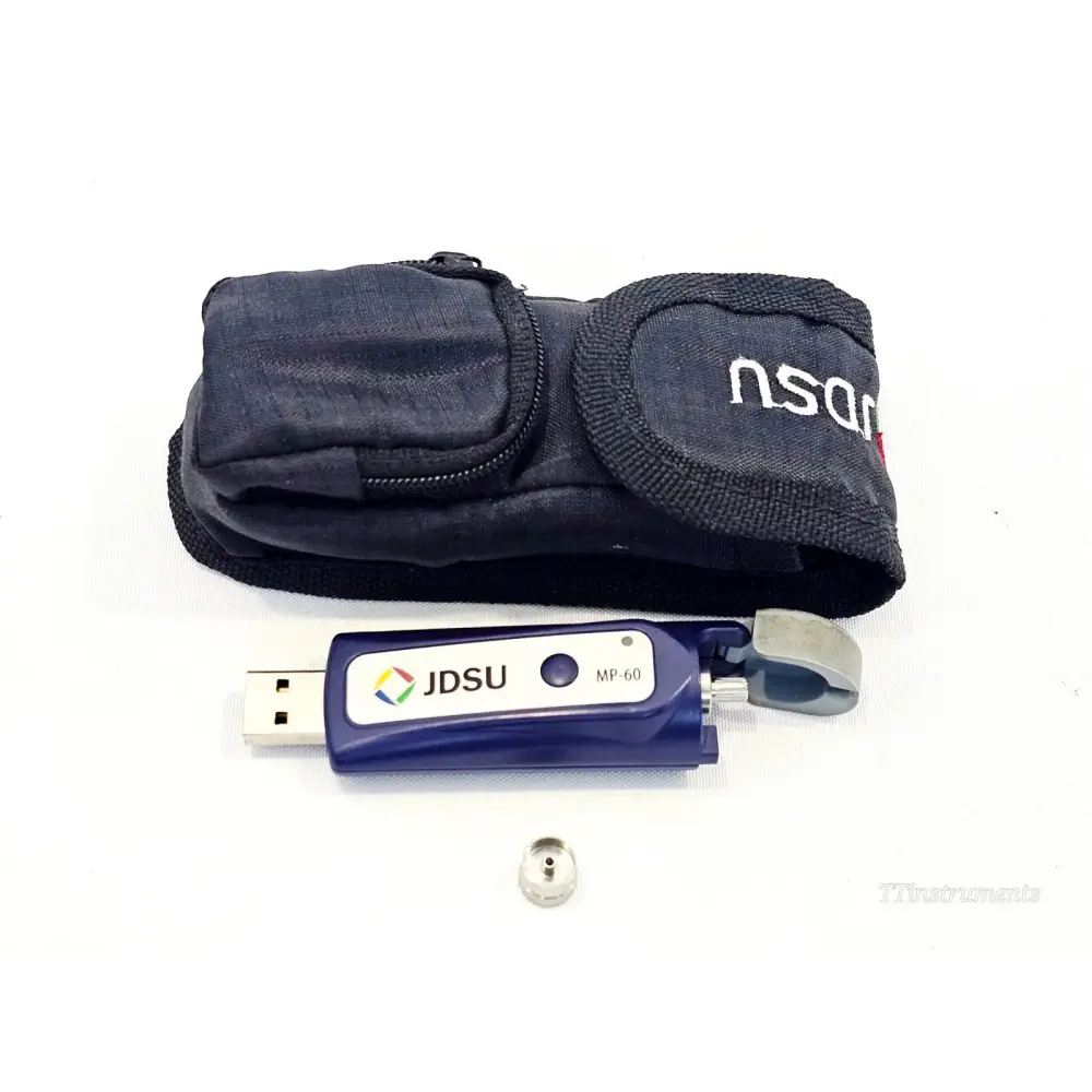 Viavi MP-60 USB optical power meter front view showing connector interface