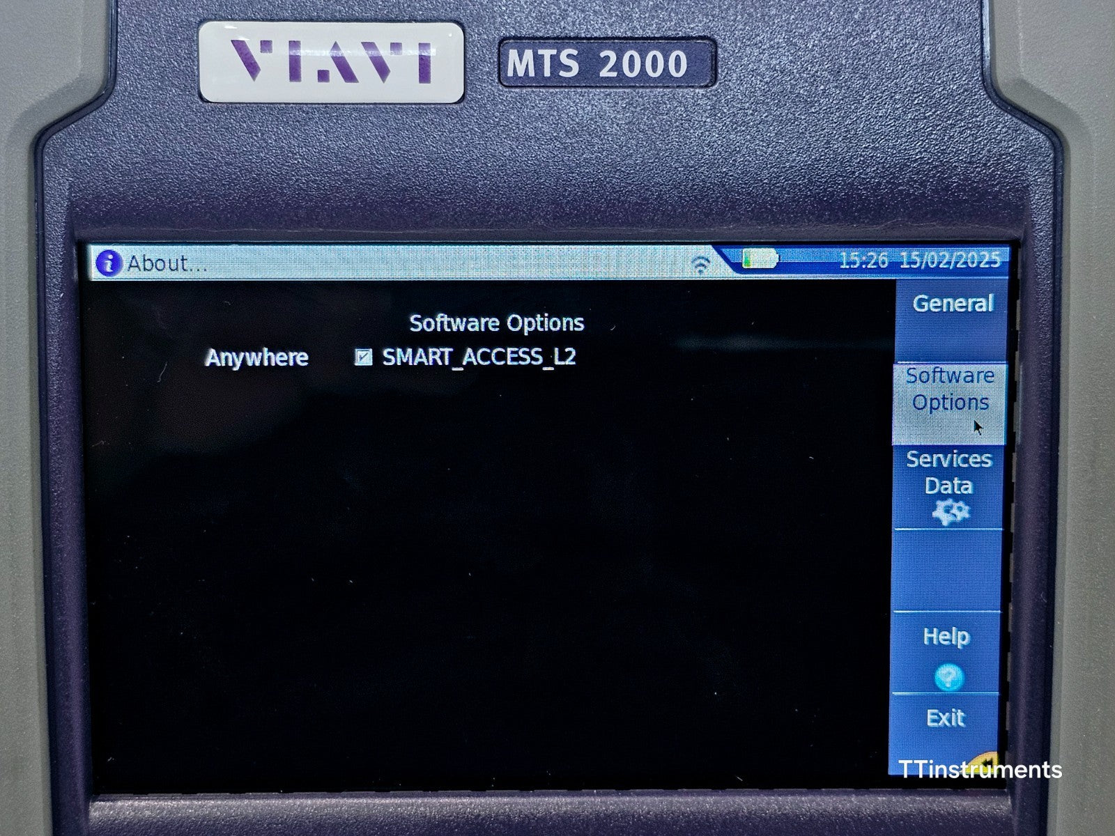 Viavi MTS 2000 V2 + OCC-4056C 2331/12 Optical Channel Checker APC DWDM Analyzer