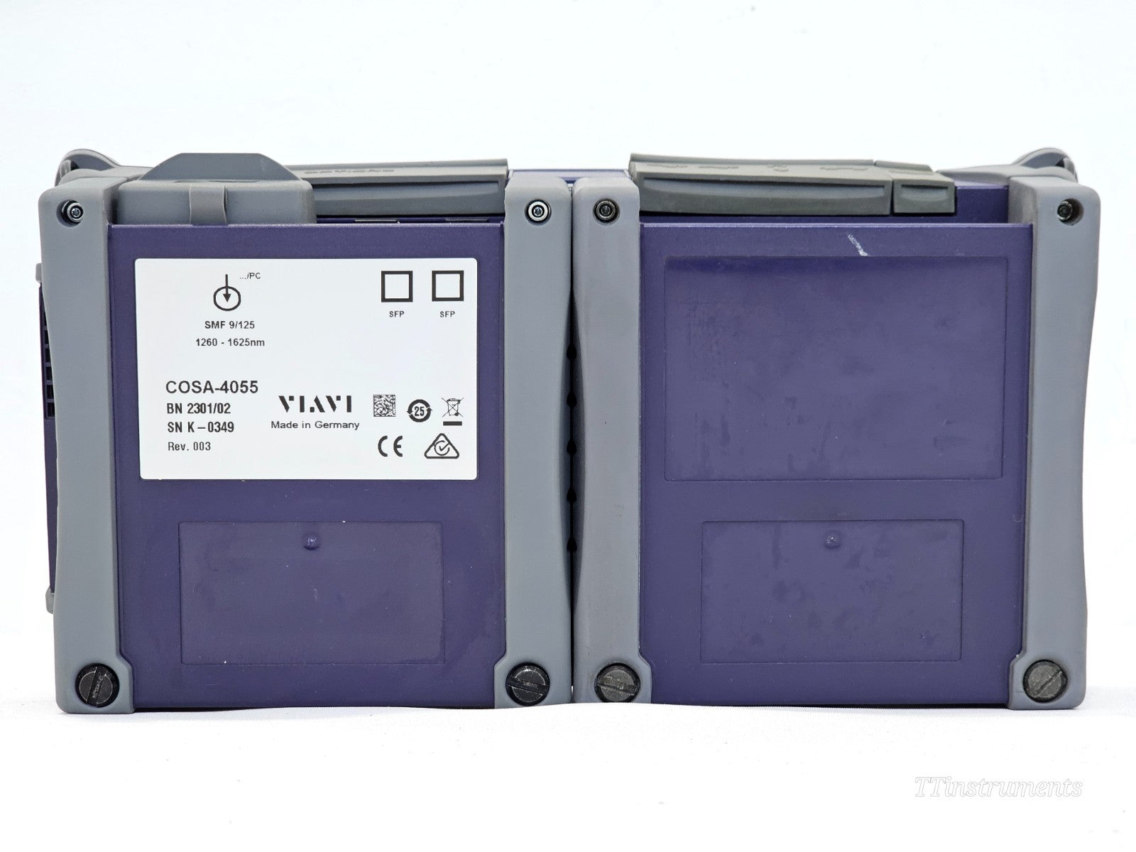 Viavi MTS 4000 top view showing keypad and function buttons