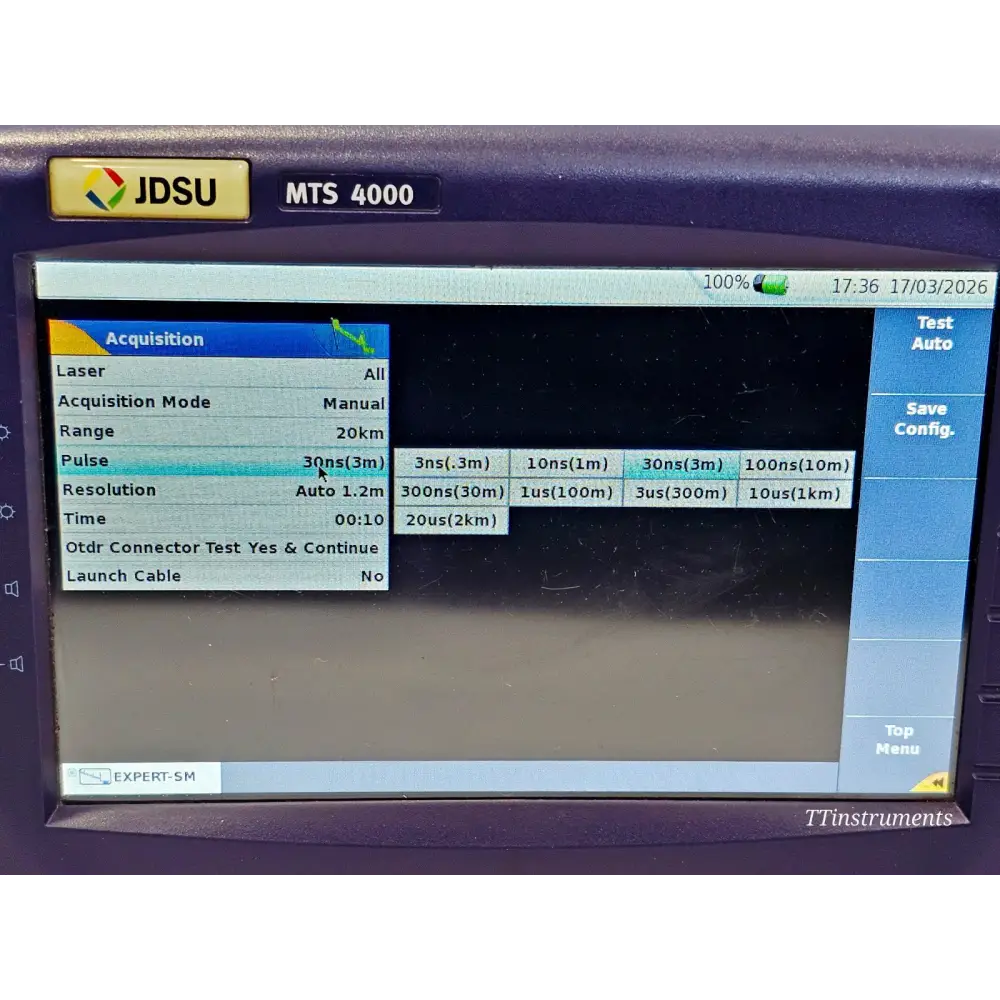 Viavi MTS 4000 Mainframe with 4126 MA SM OTDR 1310/1550nm14