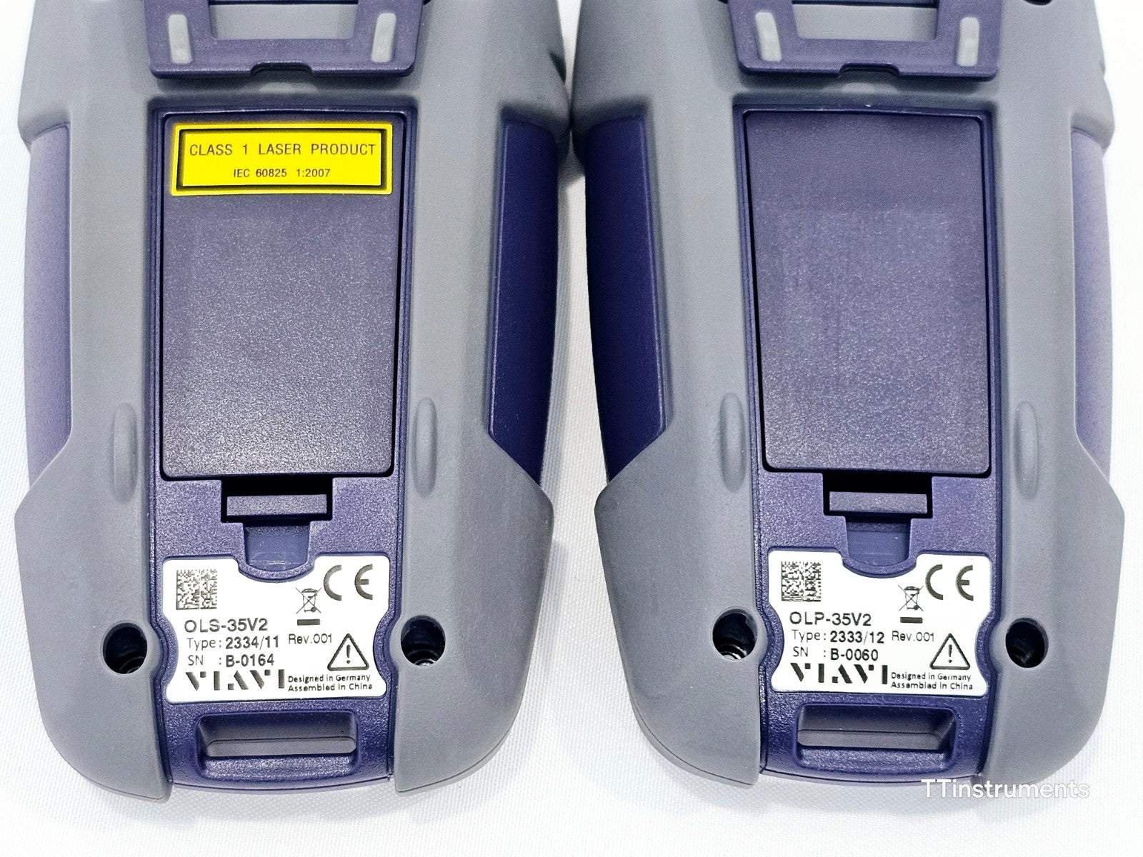 Viavi OMK-35V2 OLS-35 Optical Laser Source 2334/11 & OLP-35 Power Meter 2333/12