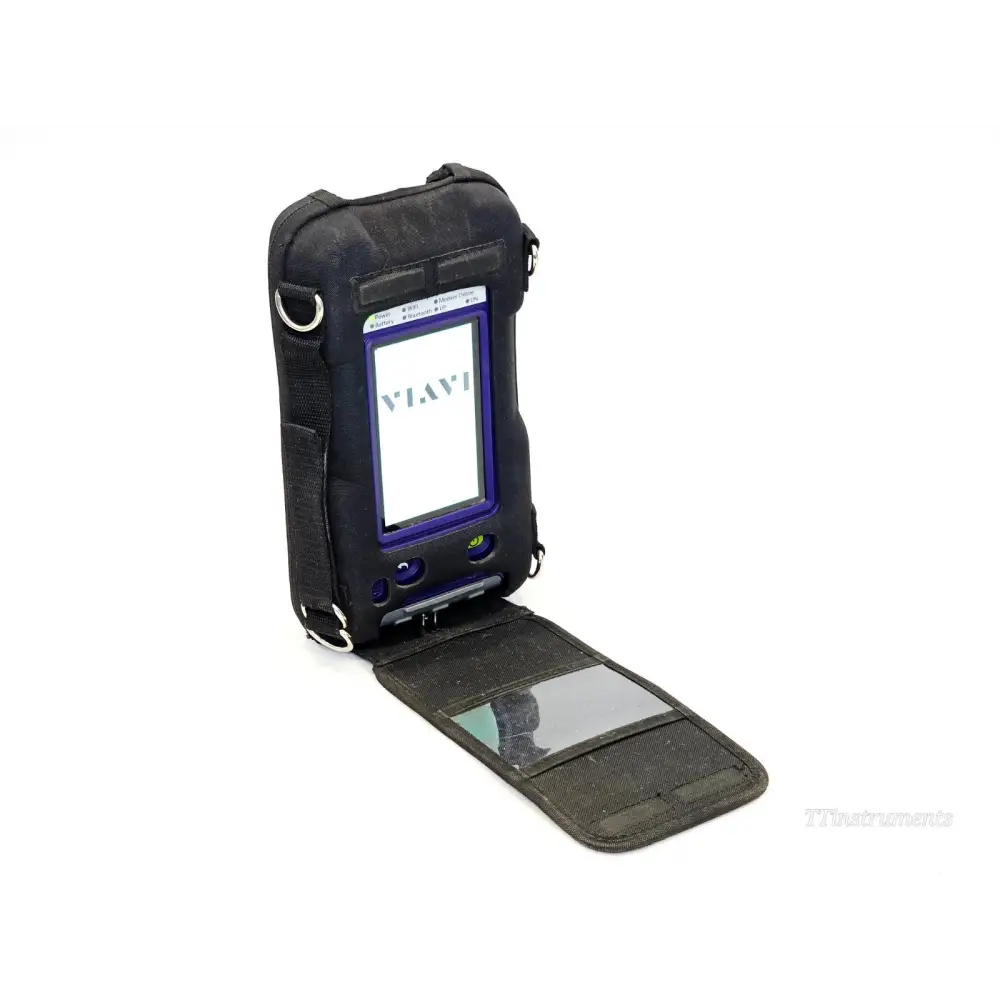 Viavi ONX-220 DSP handheld meter showing signal measurement screen