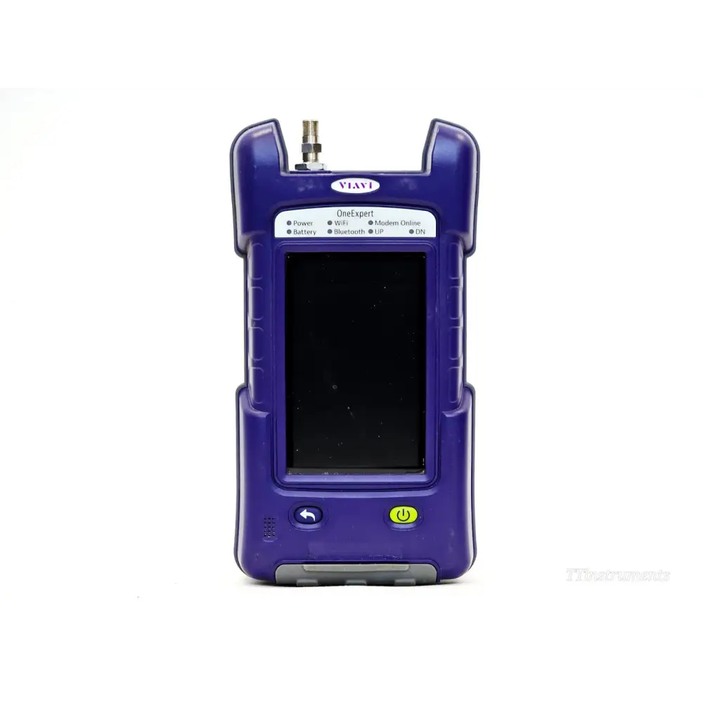 Viavi ONX-220 DSP rear panel and connector ports detail