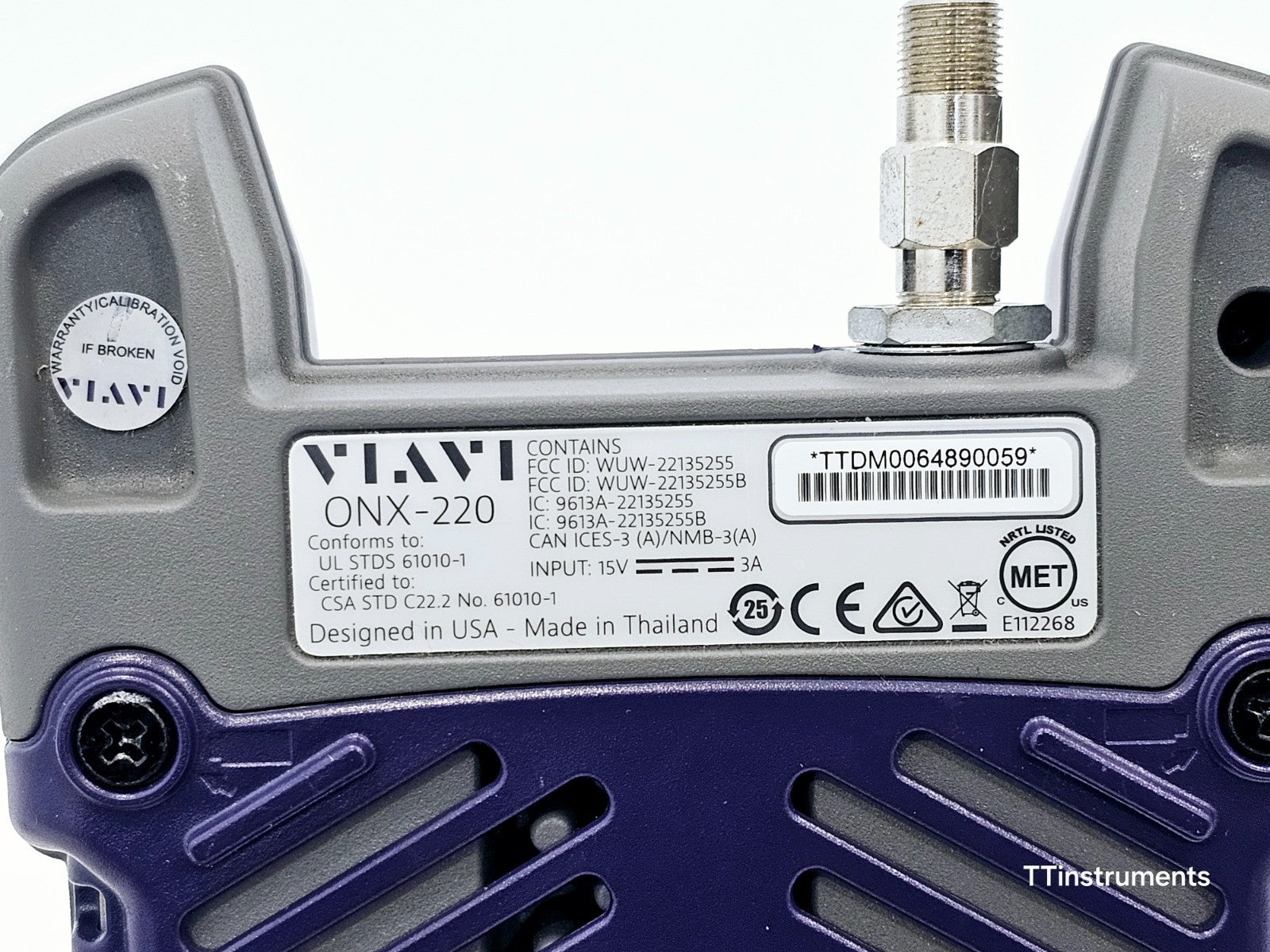 Viavi ONX-220 DSP OneExpert DSAM Meter DOCSIS 3.1 Pro
