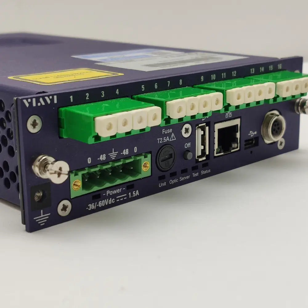 Viavi OTU 5000 EOTDR2-L-A1-COTU 1625 nm 40 dB OTDR MEDIUM RANGE 16-Port