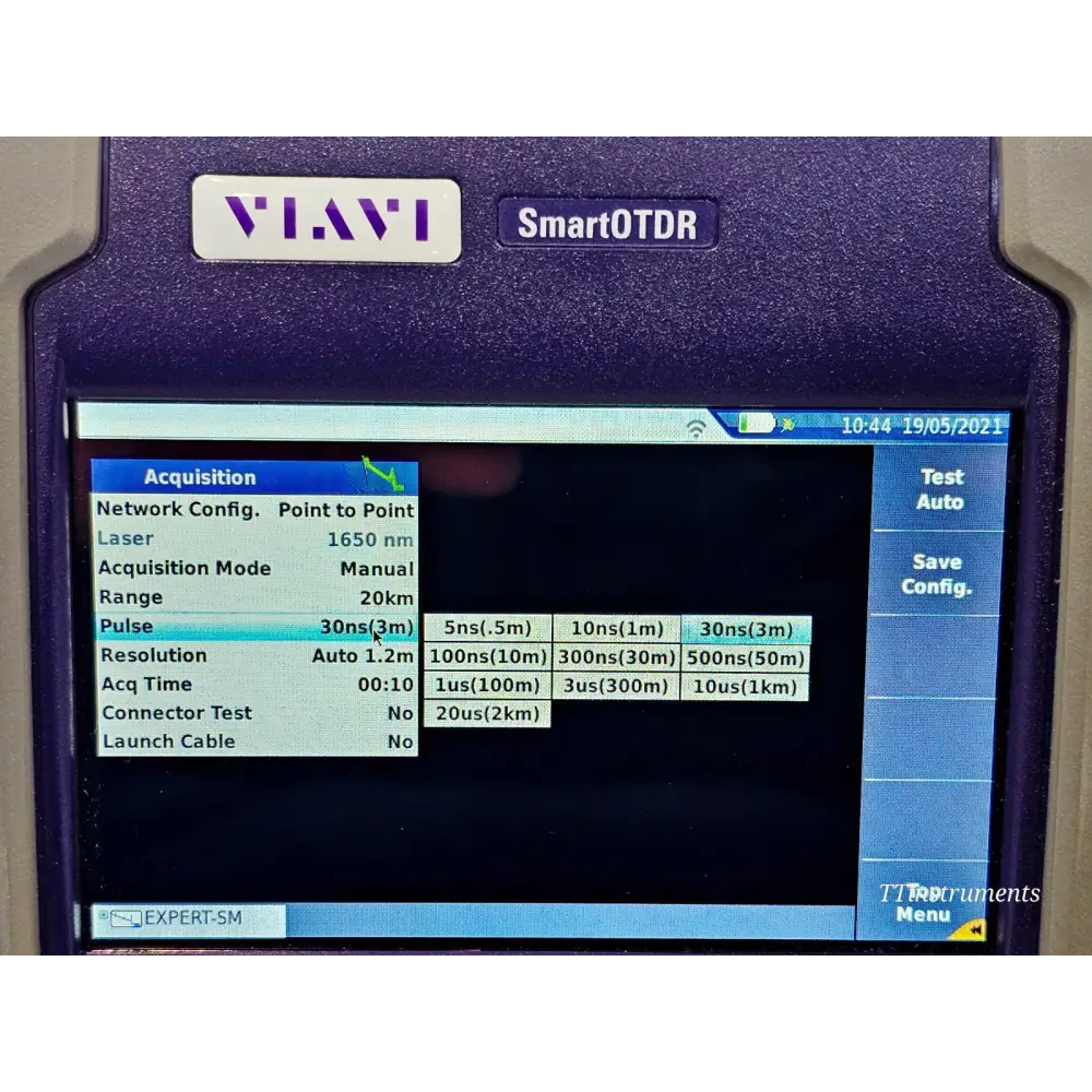 VIAVI SmartOTDR E118FA65 Handheld OTDR APC Live 1650nm New14