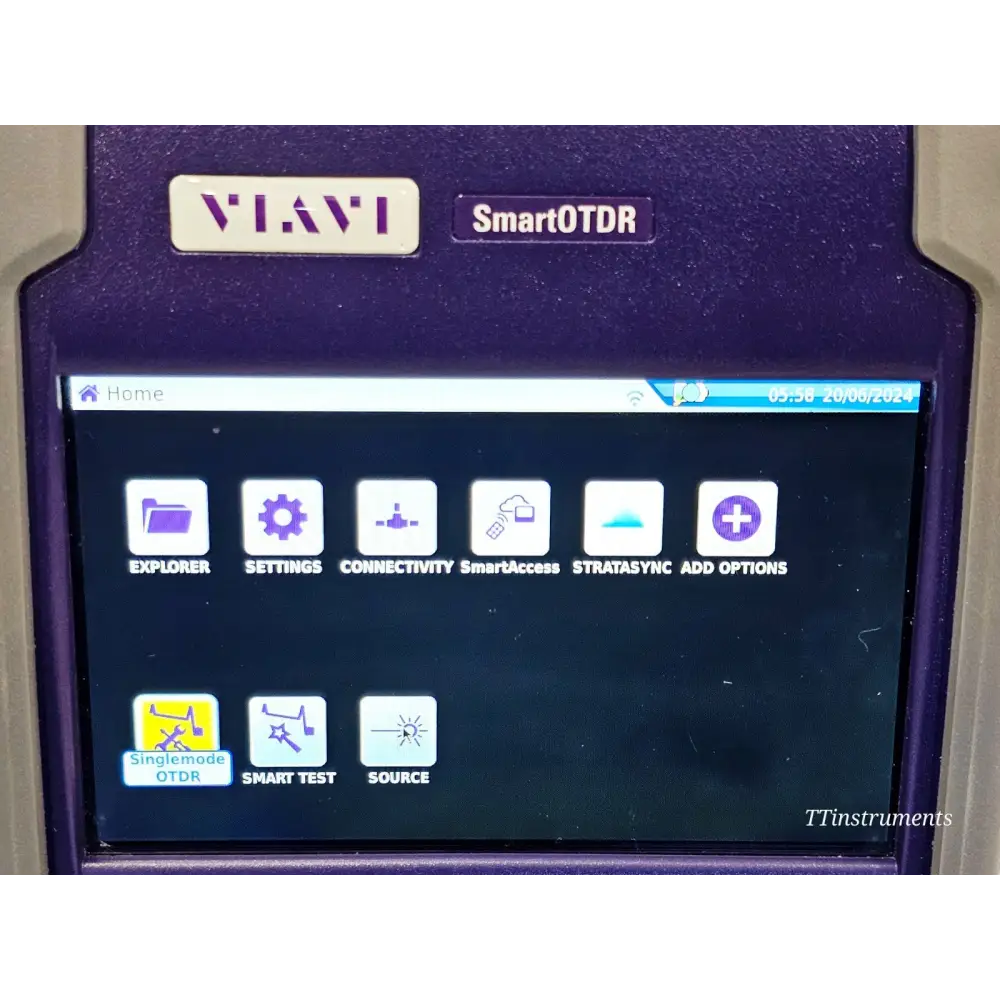 VIAVI SmartOTDR E126A Handheld OTDR APC 1310/1550 nm11