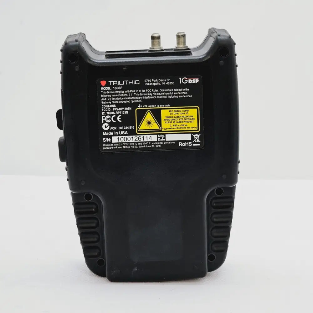 Viavi Trilithic 1G DSP display showing QAM constellation measurement