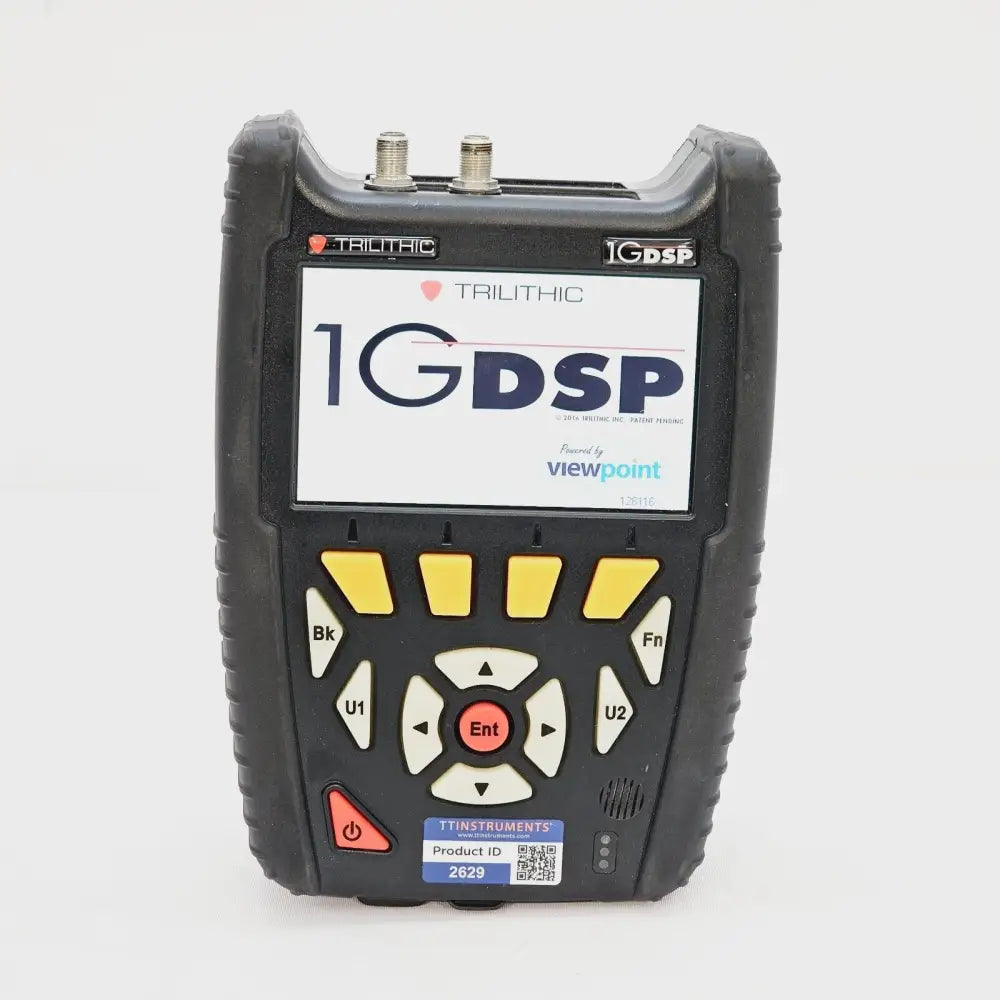 Viavi Trilithic 1G DSP DualRf rear panel detail