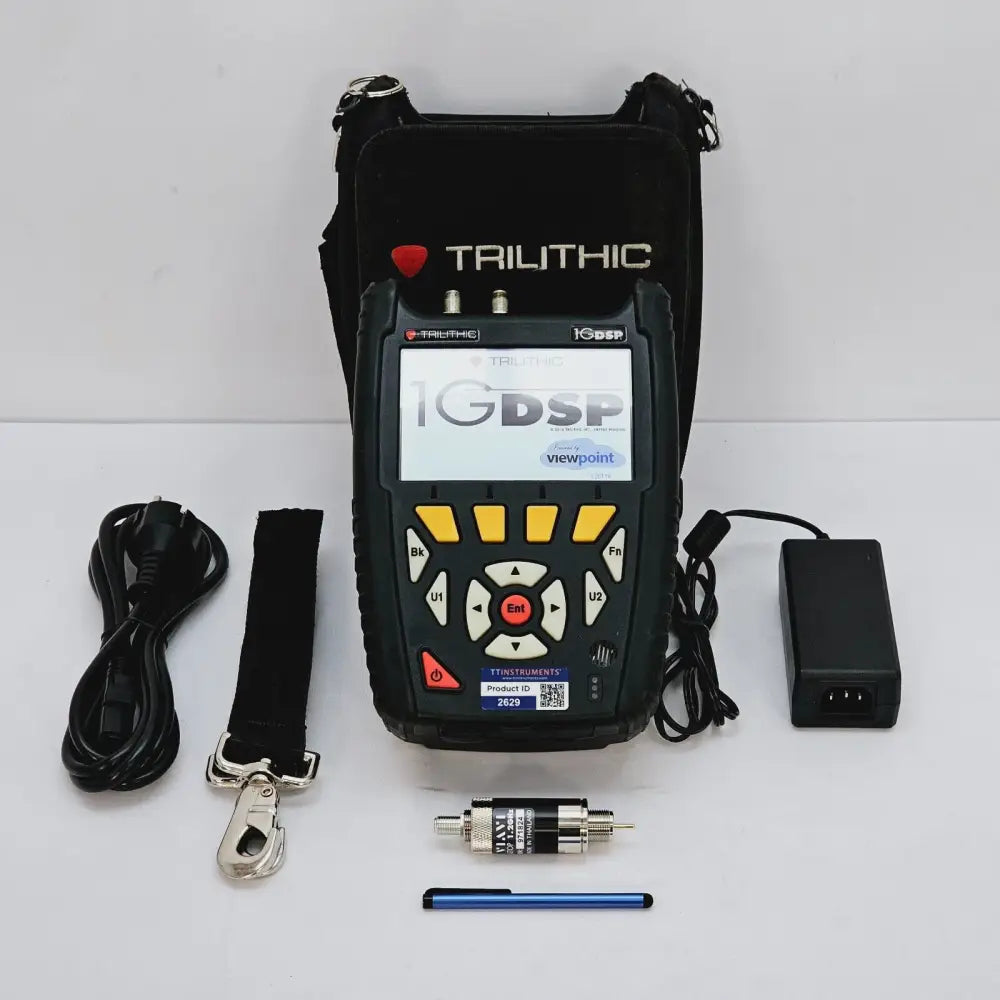 Viavi Trilithic 1G DSP DualRf cable signal analyser front view