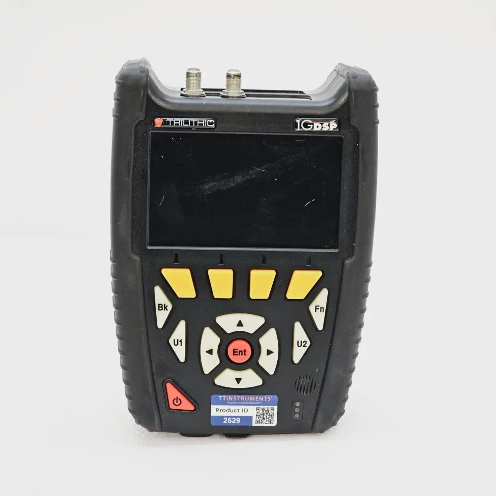 Viavi Trilithic 1G DSP DualRf side view showing keypad and controls