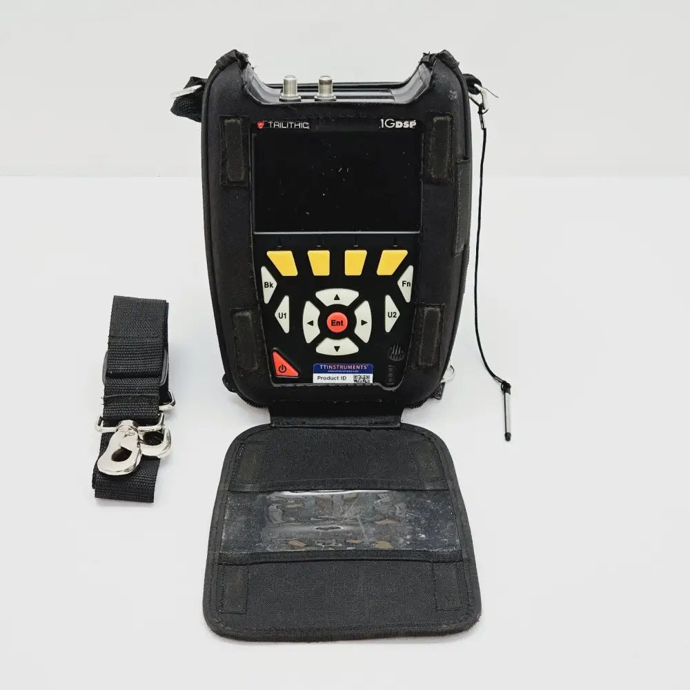 Trilithic 1G DSP meter keypad and navigation controls close-up
