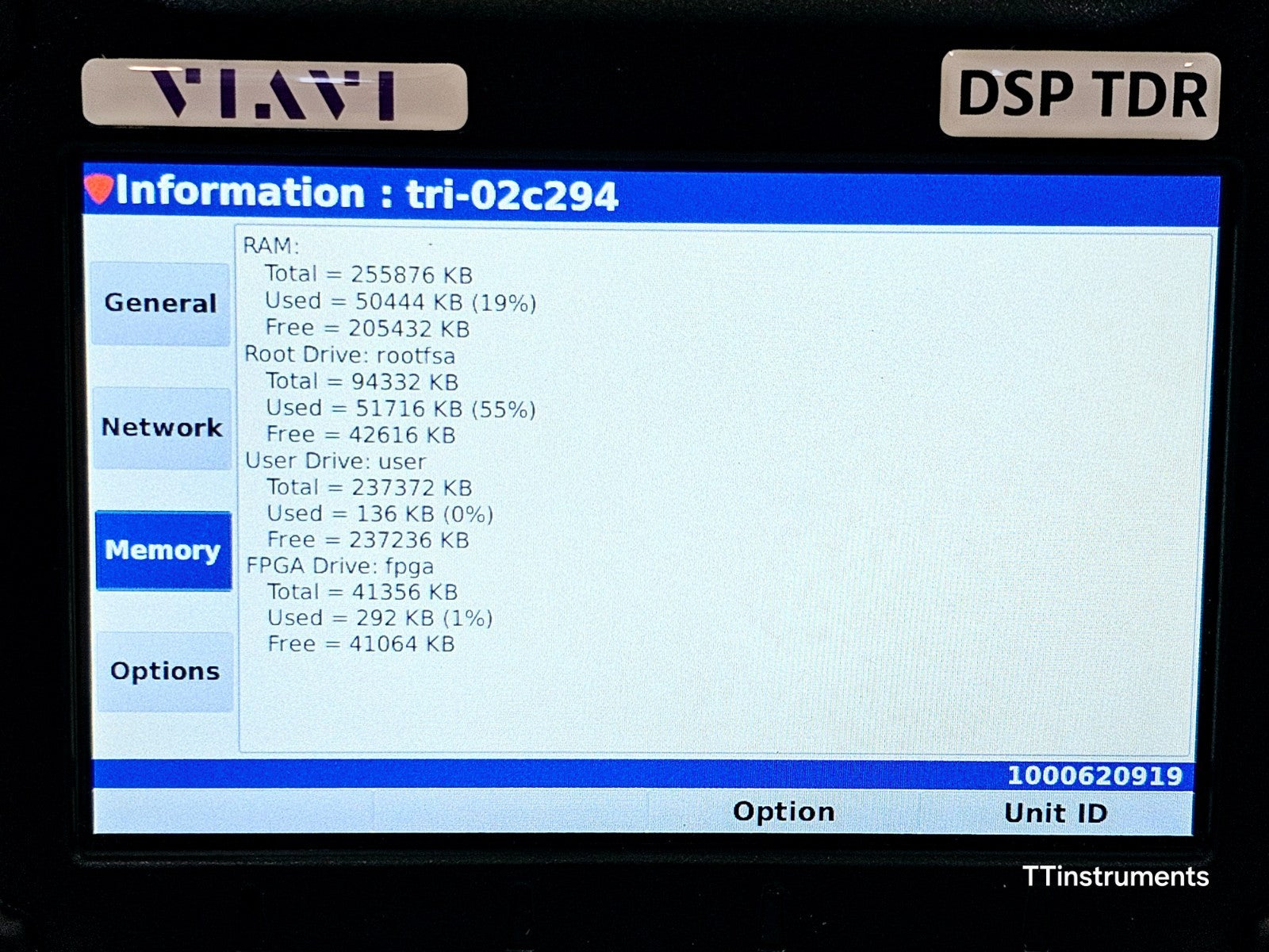 Viavi Trilithic DSP TDR Field Meter