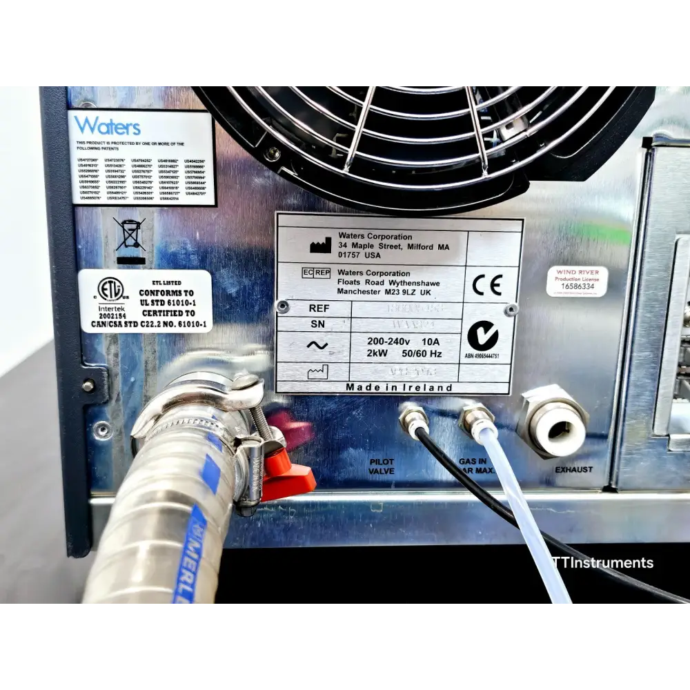 Waters Xevo TQ-S internal ion optics and StepWave components