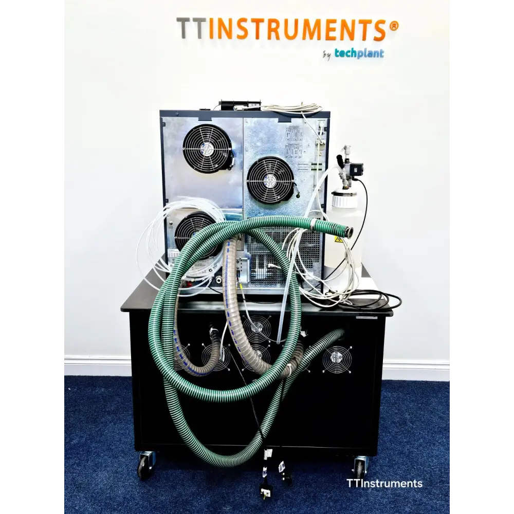 Waters Xevo TQ-S mass spectrometer left side view showing instrument casing