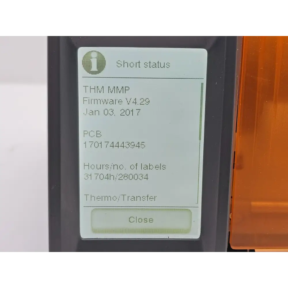 Weidmuller THM MMP MultiMark industrial label printer overall condition view