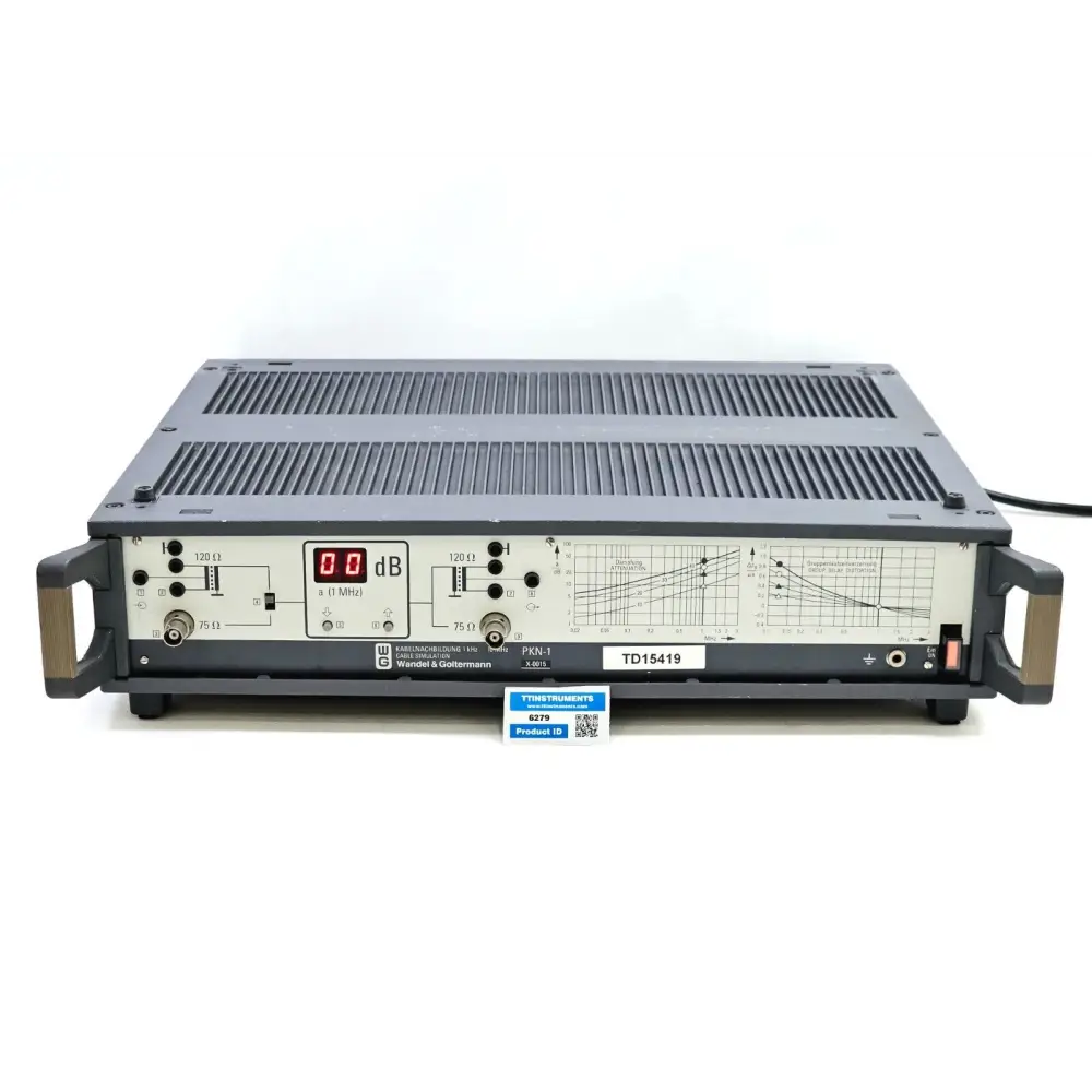 WG PKN-1 875/01 line simulator full front face showing controls