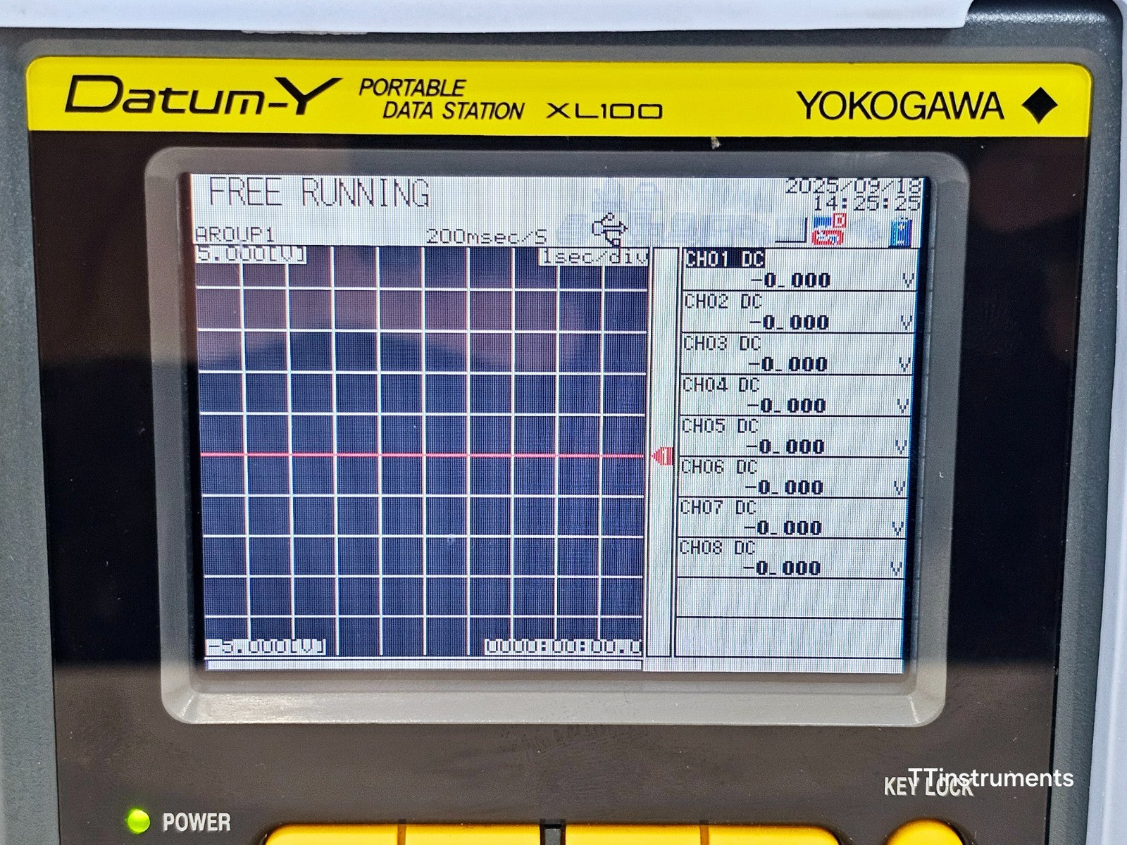 YOGOGAWA DATUM-Y PORTABLE STATION XL100