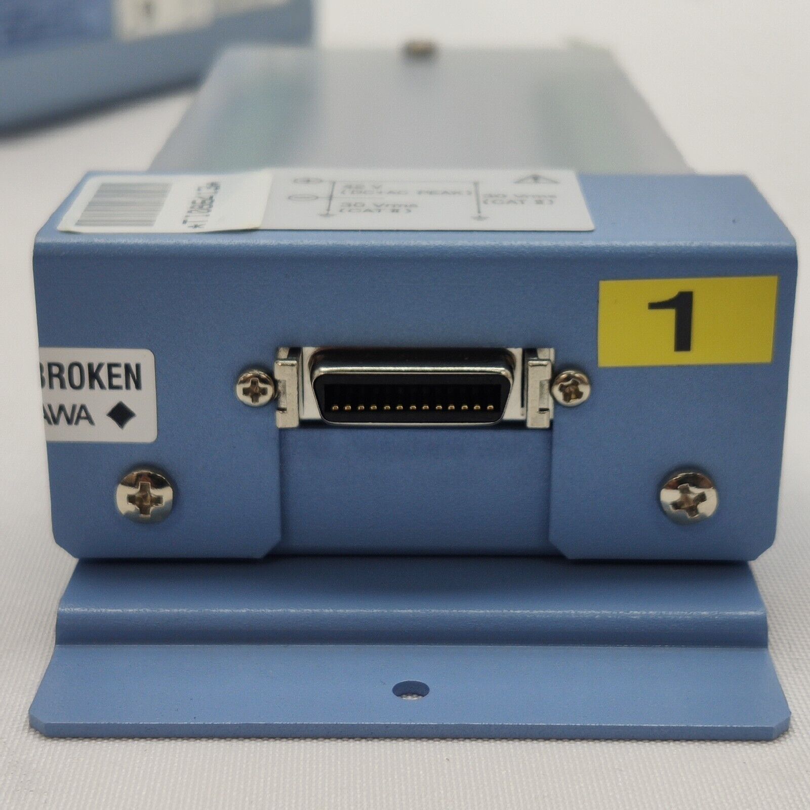 Yokogawa 720221 16-CH Temperature/Voltage Input Module w/ 701953 16-CH Scanner B