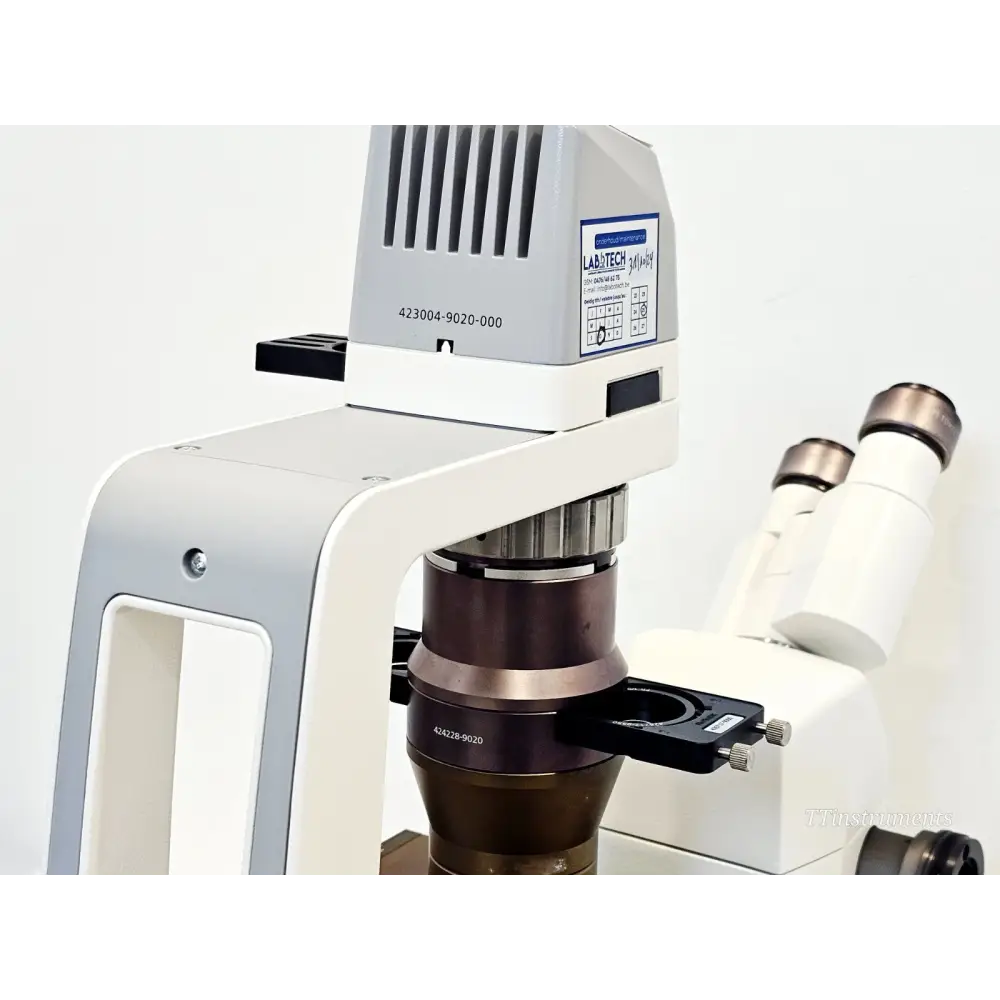 Zeiss AX10 inverted microscope overall view showing general cosmetic condition