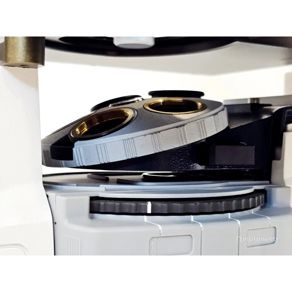Zeiss AX10 microscope base and illumination housing detail