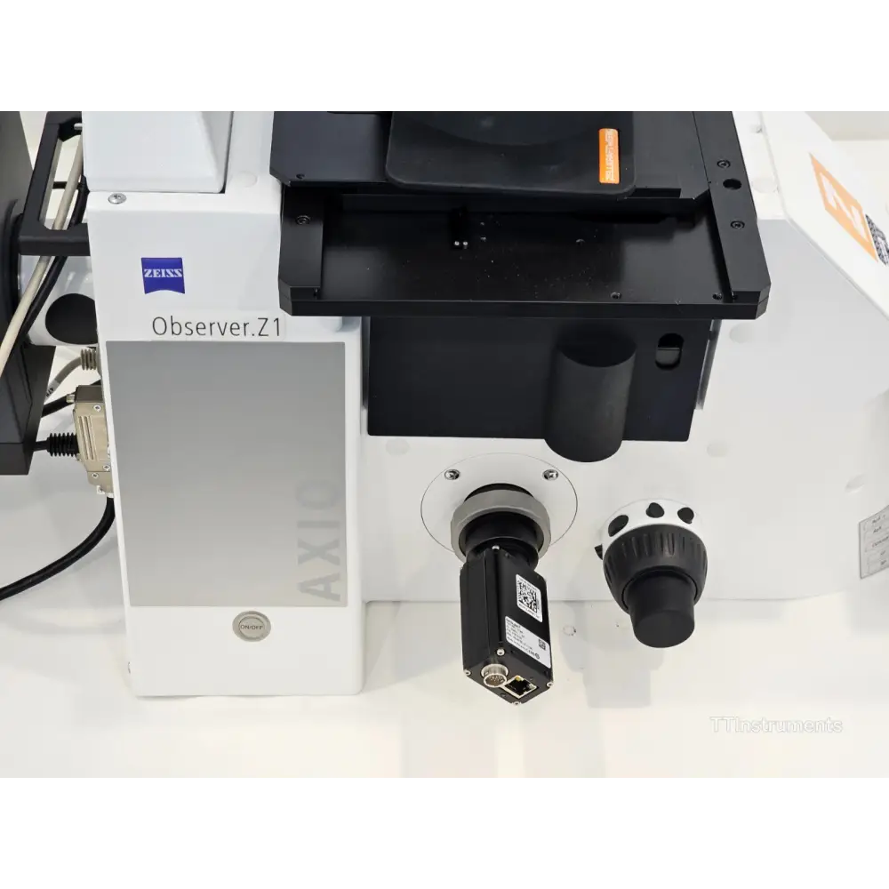 ZEISS Axio Observer Z1 Motorized Microscope with Laptop, Camera and Light Source