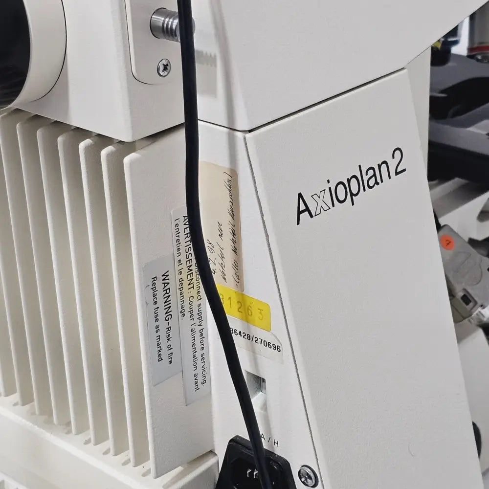 ZEISS Axioplan 2 Microscope 452185 w/ Teaching Arm AxioCam HRc + 6 Objectives &.