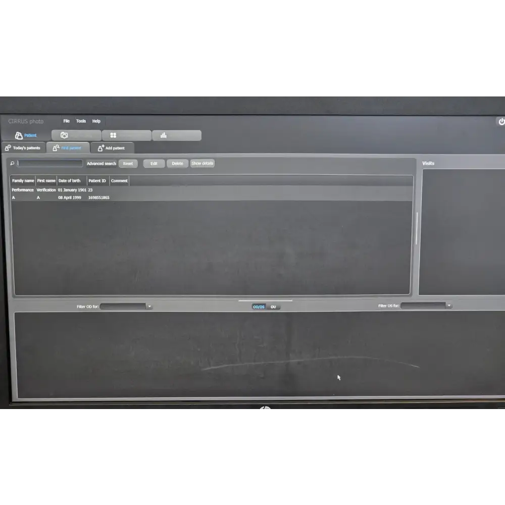 Zeiss Cirrus Photo 600 OCT Fundus Camera + OCT Engine + PC + Software