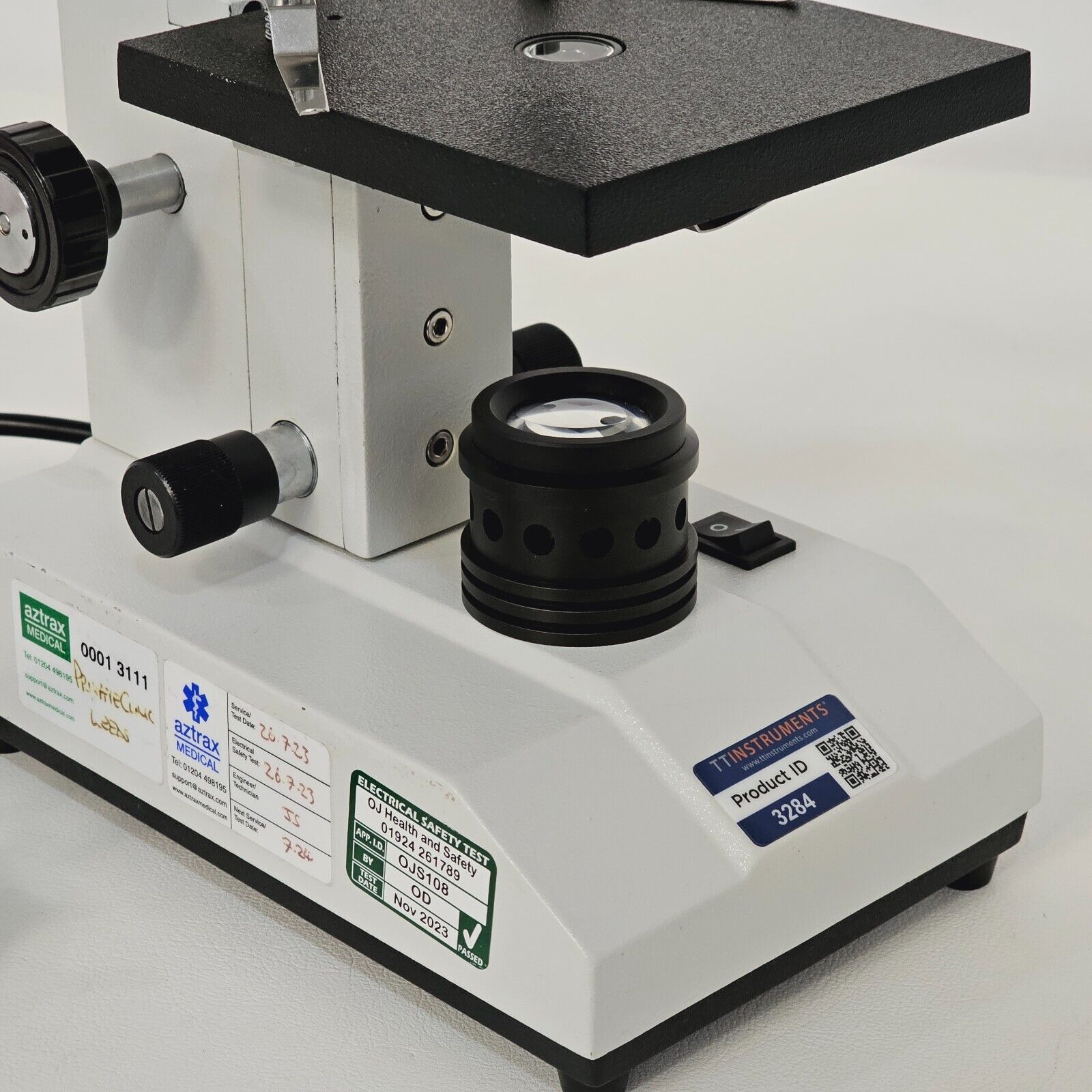 Zenith Ultra 400 Ver. 2 Series Microscope with Objectives 10/0.25 4/0.1 40/0.65