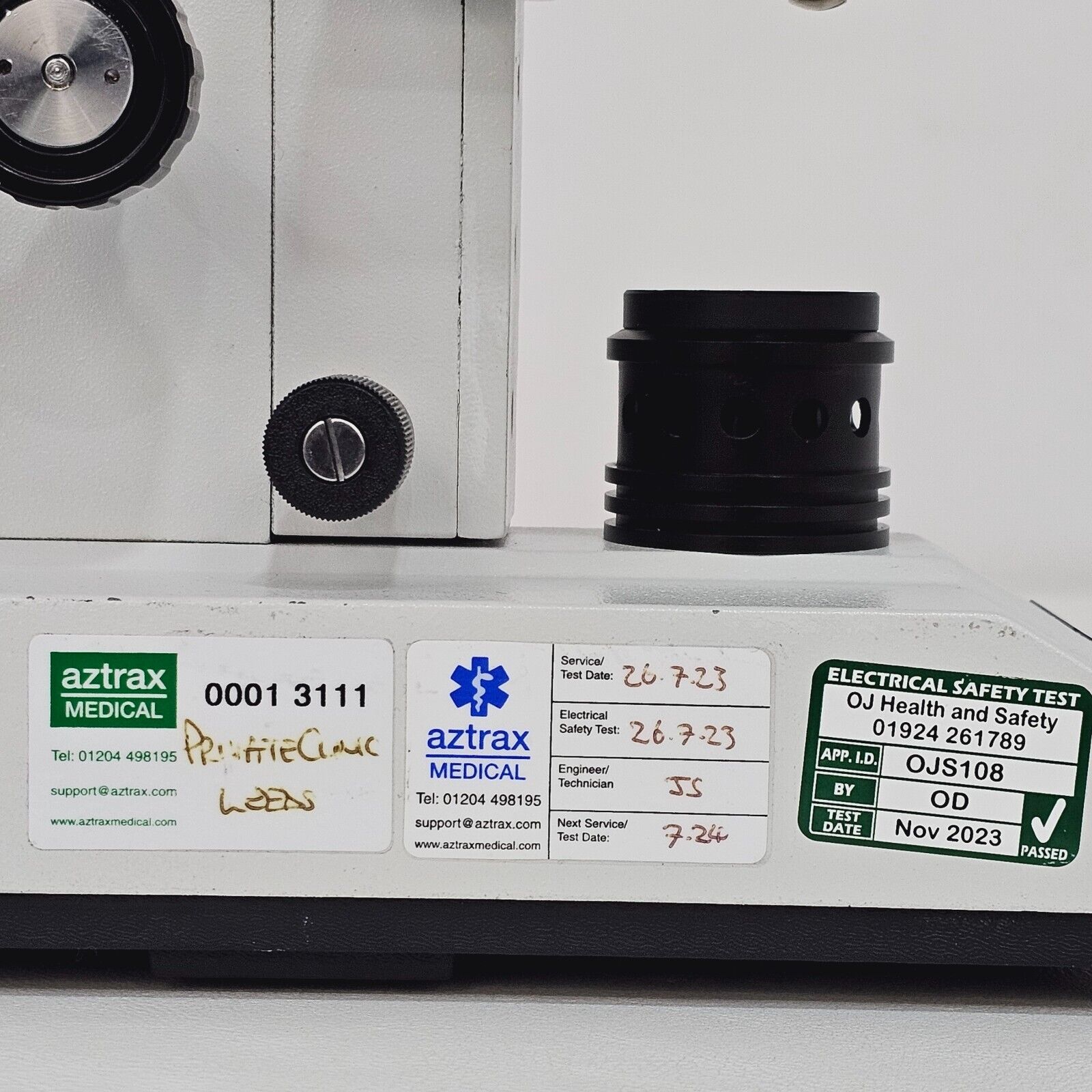 Zenith Ultra 400 Ver. 2 Series Microscope with Objectives 10/0.25 4/0.1 40/0.65