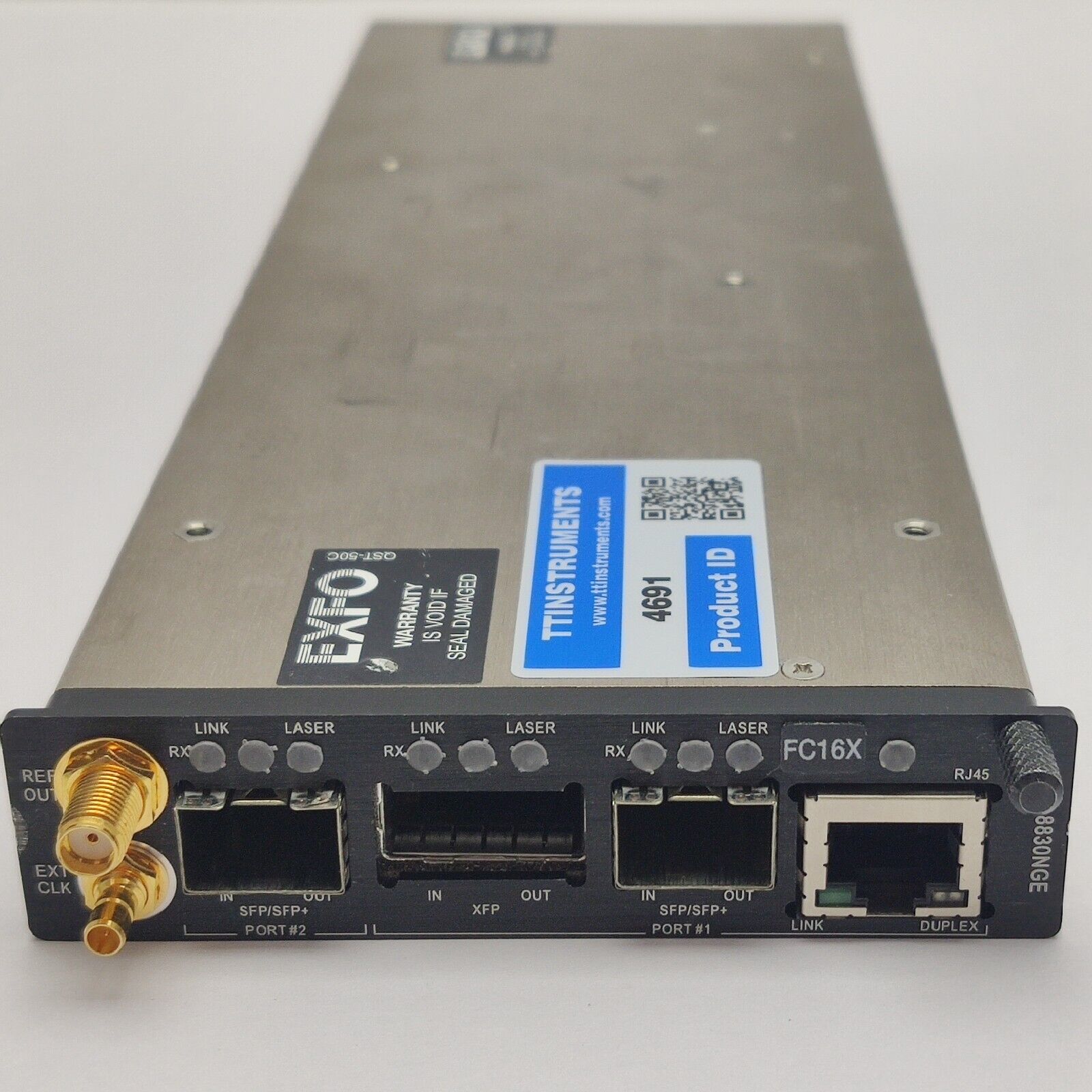 EXFO FTB-8830NGE-16X 10G LAN WAN GigE Optical Electrical Ethernet Network Tester