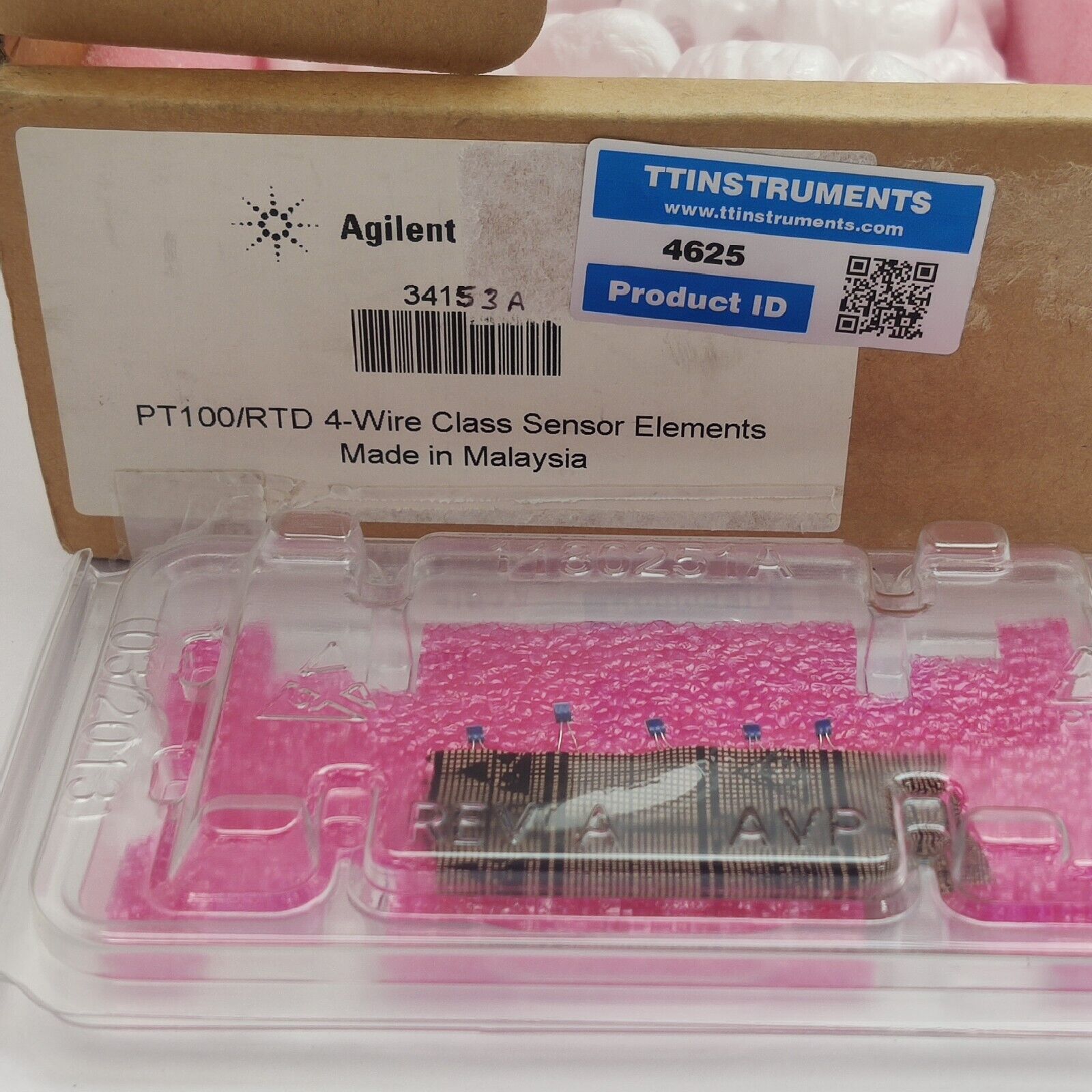 Agilent Keysight 34153A PT-100/RTD 4-Wire Class Sensor Elements