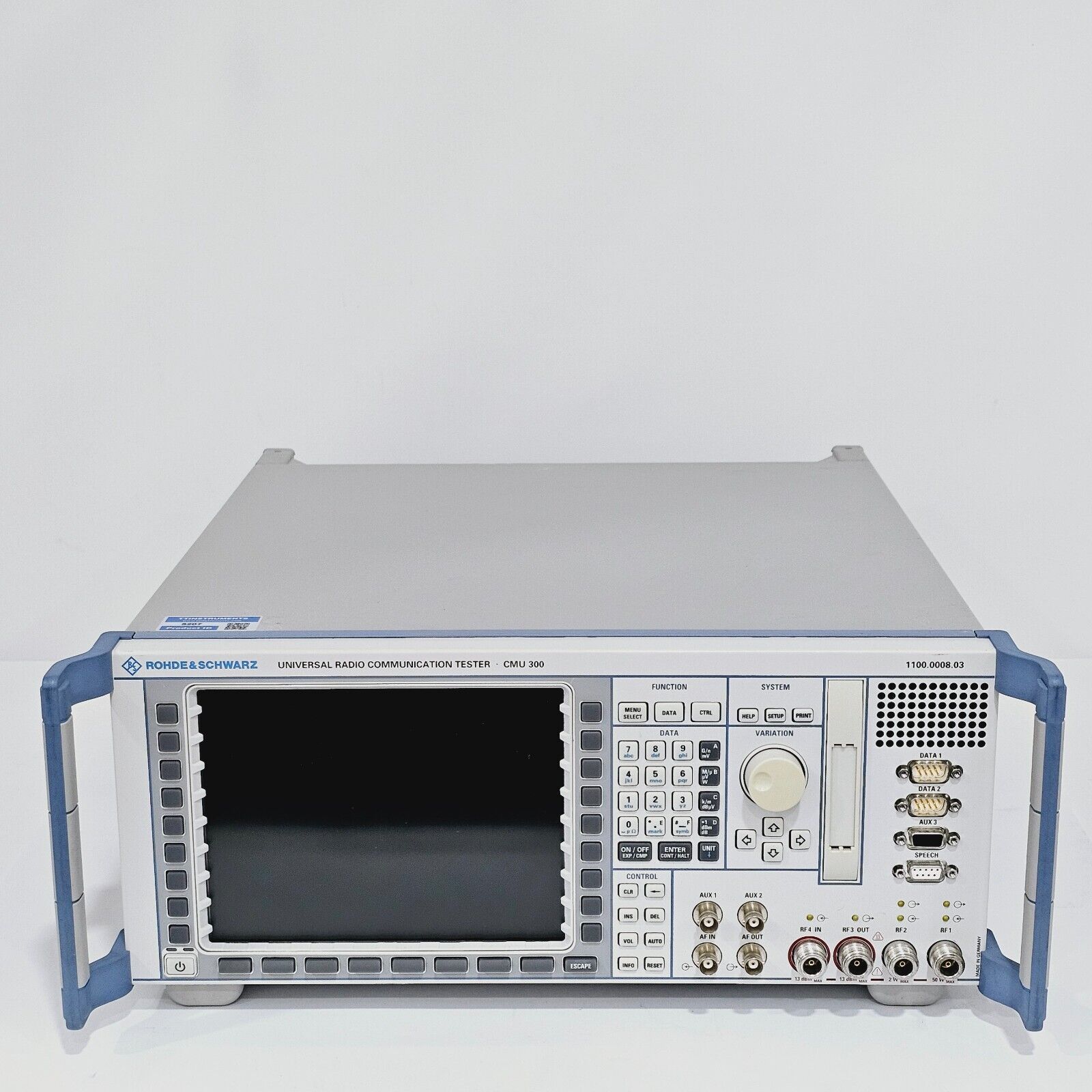 Rohde & Schwarz CMU 300 1100.0008.03 Universal Radio Communication Tester w/ Opt