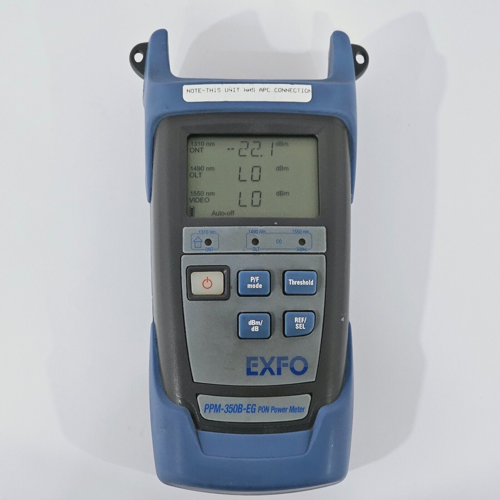 EXFO PPM-352B-EG-ER-EA PON Power Meter PPM-350B-EG ONT & OLT/Video APC